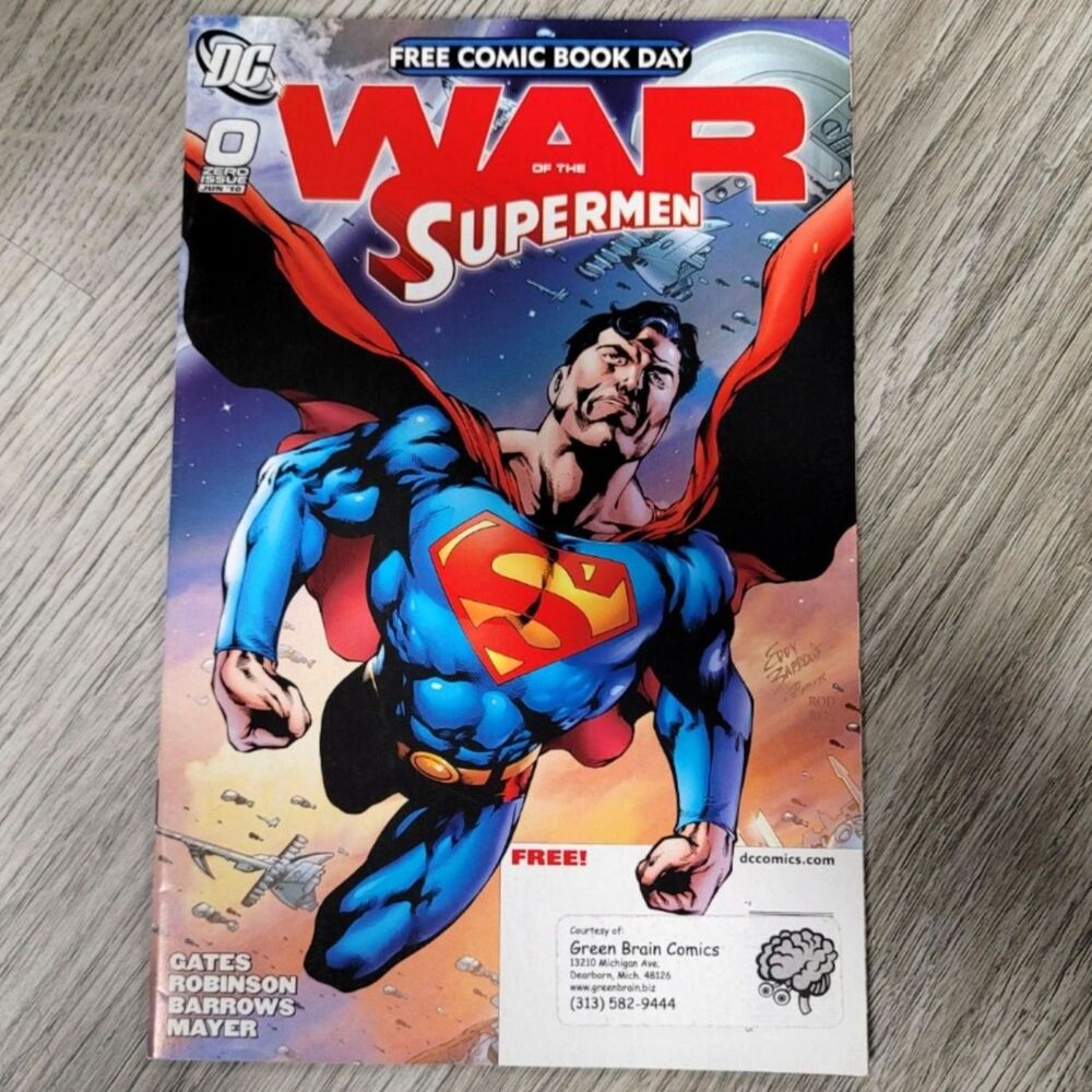Kryptonian Chaos! War of the Supermen #0 Comic (DC, 2010) - NM/VF